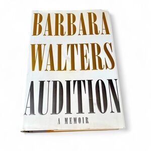 BARBRA WALTERS AUDITION A MEMOIR AUTOBIOGRAPHY BOOK